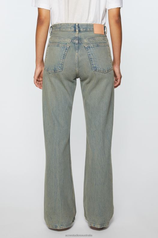 Loose fit jeans - 2021F Blue/Beige Acne Studios R66LJ223 Apparel