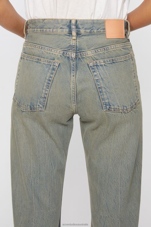 Loose fit jeans - 2021F Blue/Beige Acne Studios R66LJ223 Apparel