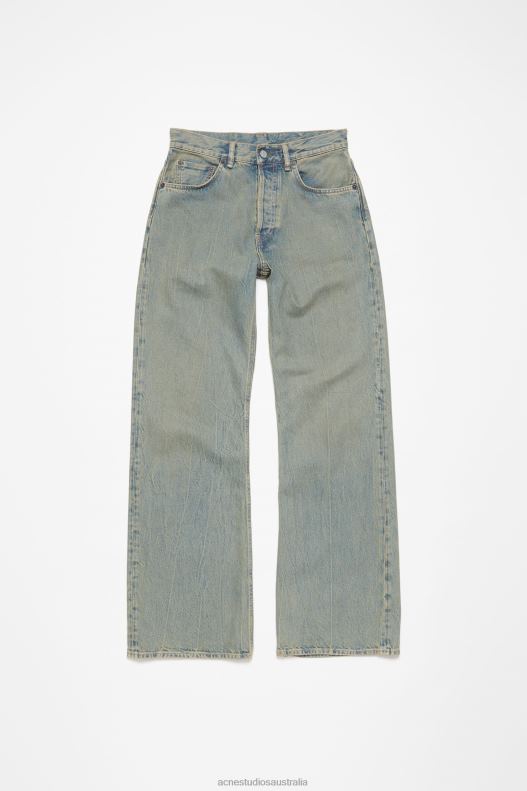 Loose fit jeans - 2021F Blue/Beige Acne Studios R66LJ223 Apparel