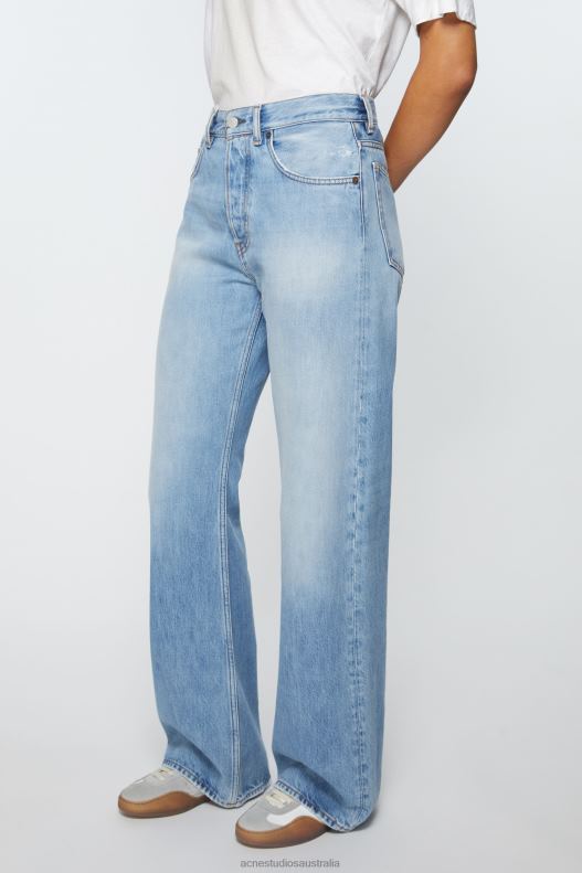 Loose fit jeans - 2021F Light Blue Acne Studios R66LJ230 Apparel