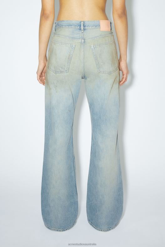 Loose fit jeans - 2021F Mid Blue Acne Studios R66LJ229 Apparel