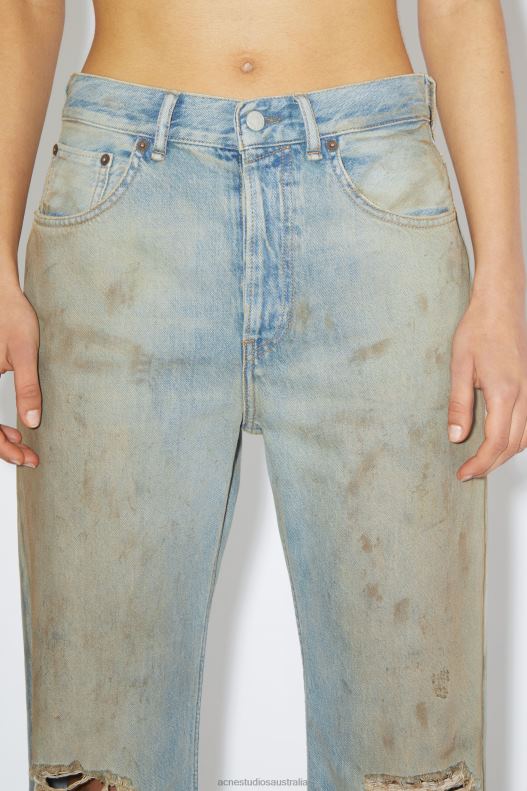 Loose fit jeans - 2021F Mid Blue Acne Studios R66LJ229 Apparel