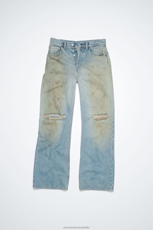 Loose fit jeans - 2021F Mid Blue Acne Studios R66LJ229 Apparel