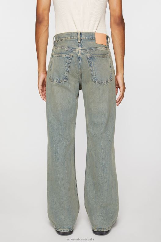 Loose fit jeans - 2021M Blue/Beige Acne Studios R66LJ1204 Apparel