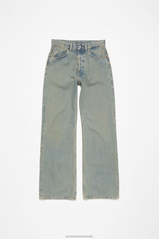 Loose fit jeans - 2021M Blue/Beige Acne Studios R66LJ1204 Apparel