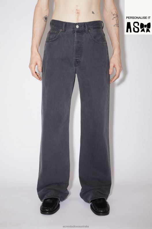 Loose fit jeans - 2021M Dark Grey Acne Studios R66LJ1156 Apparel