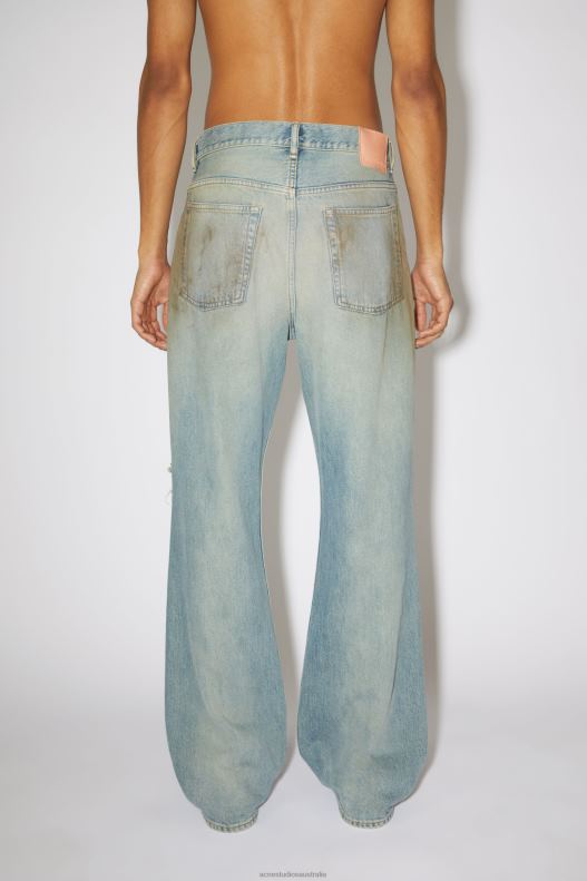 Loose fit jeans - 2021M Mid Blue Acne Studios R66LJ1152 Apparel