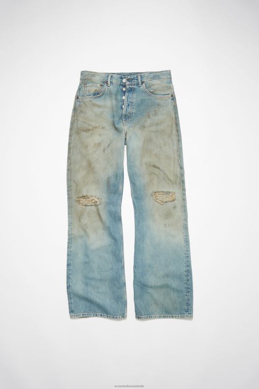 Loose fit jeans - 2021M Mid Blue Acne Studios R66LJ1152 Apparel