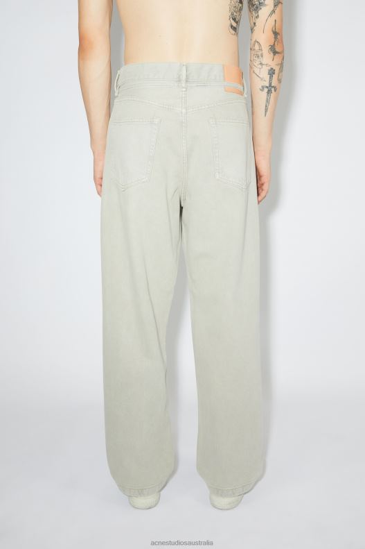 Loose fit jeans -1991 Toj Unisex Grey/Beige Acne Studios R66LJ1153 Apparel