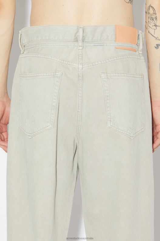 Loose fit jeans -1991 Toj Unisex Grey/Beige Acne Studios R66LJ1153 Apparel