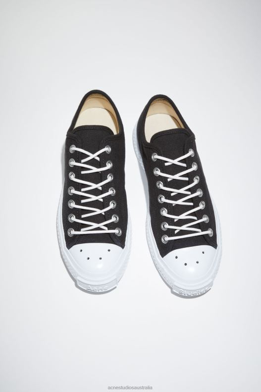 Low top sneakers Black/Off White Acne Studios R66LJ1219 Footwear