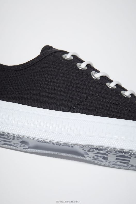 Low top sneakers Black/Off White Acne Studios R66LJ1219 Footwear