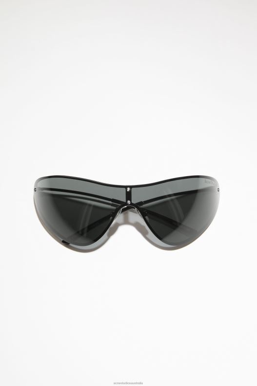 Metal frame sunglasses Runway Show Black Acne Studios R66LJ479 Accessories