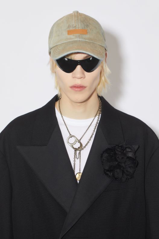 Metal frame sunglasses Runway Show Black Acne Studios R66LJ479 Accessories