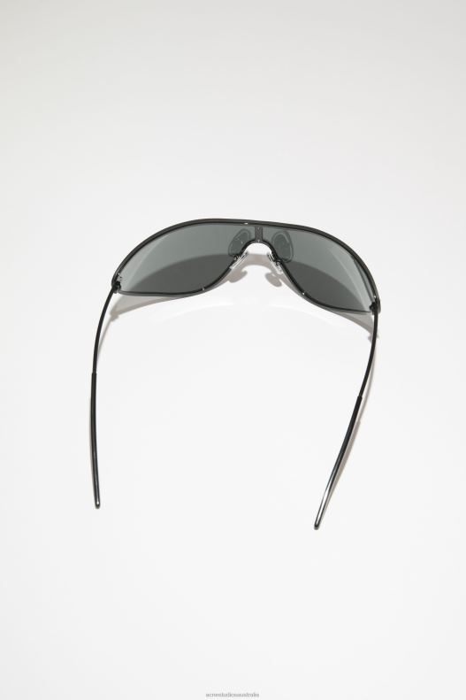 Metal frame sunglasses Runway Show Black Acne Studios R66LJ479 Accessories