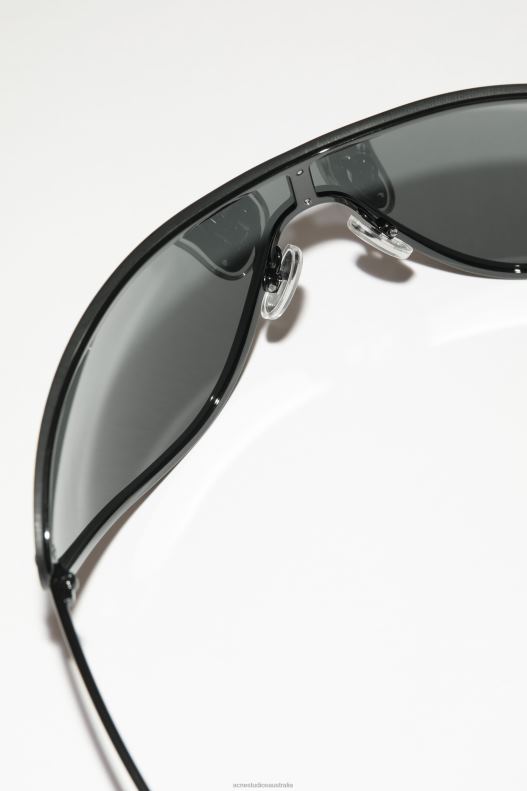 Metal frame sunglasses Runway Show Black Acne Studios R66LJ479 Accessories