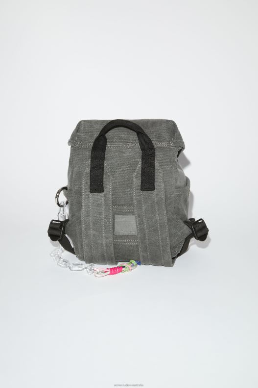 Mini backpack Carbon Grey Acne Studios R66LJ584 Accessories