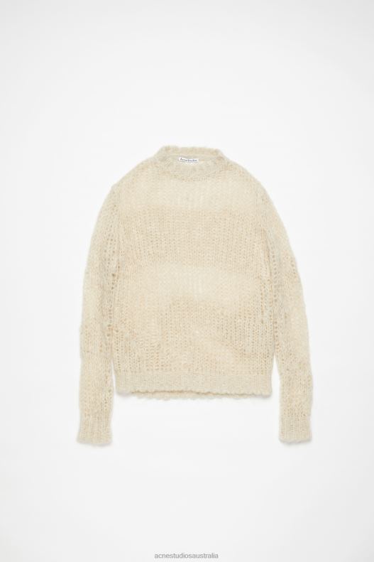 Mohair blend jumper Sand Beige Acne Studios R66LJ69 Apparel