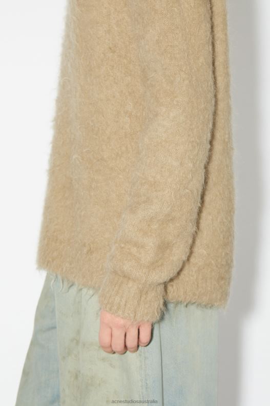 Mohair wool jumper Dark Beige Acne Studios R66LJ946 Apparel