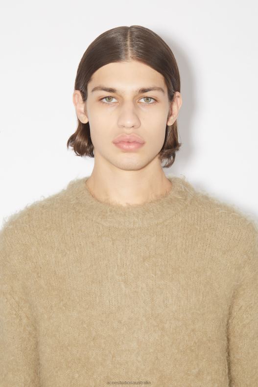 Mohair wool jumper Dark Beige Acne Studios R66LJ946 Apparel