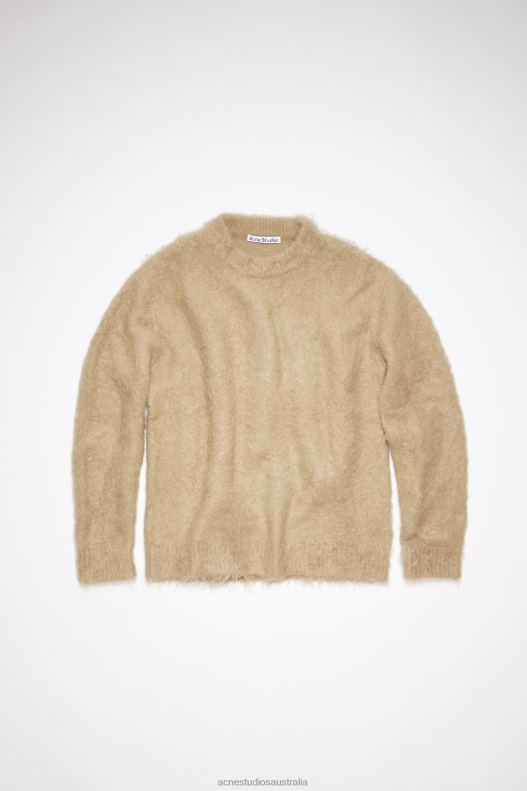 Mohair wool jumper Dark Beige Acne Studios R66LJ946 Apparel