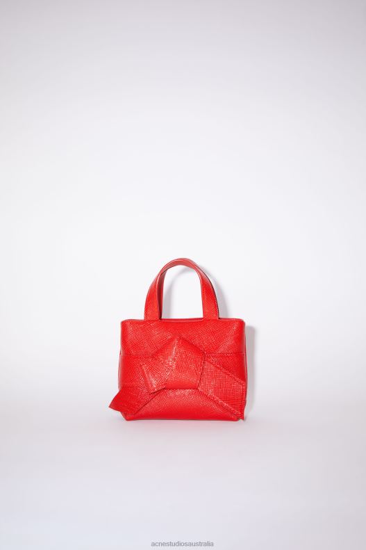 Musubi micro tote Bright Red Acne Studios R66LJ846 Accessories