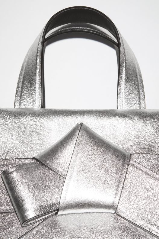 Musubi micro tote Silver Acne Studios R66LJ687 Accessories