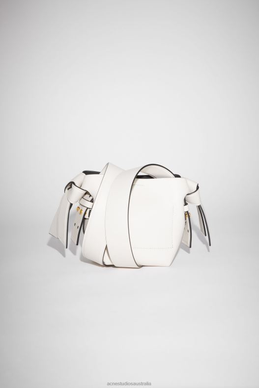 Musubi micro tote White/Black Acne Studios R66LJ837 Accessories