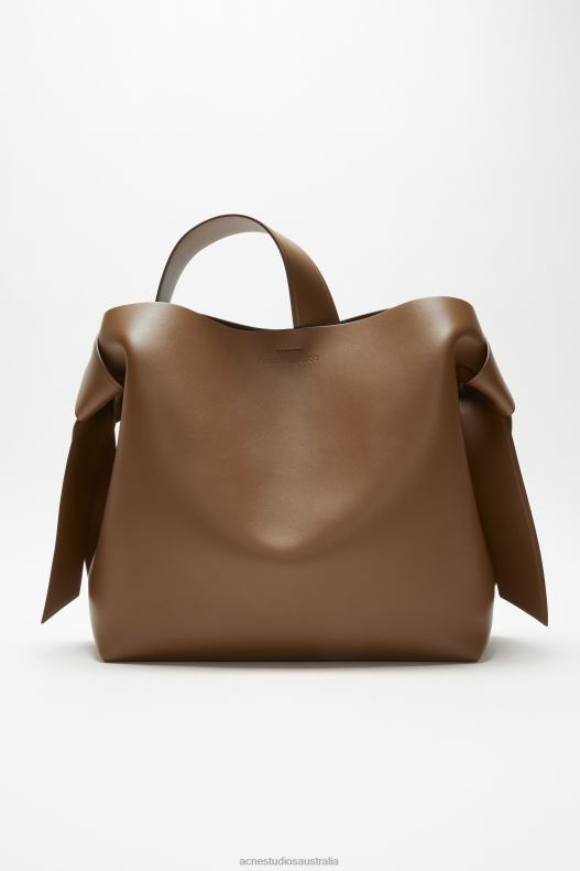 Musubi midi shoulder bag Camel Brown Acne Studios R66LJ724 Accessories