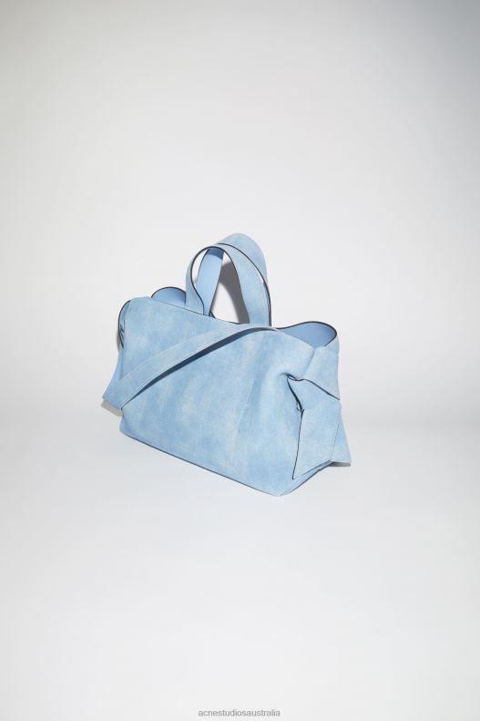 Musubi midi tote Light Blue Acne Studios R66LJ764 Accessories