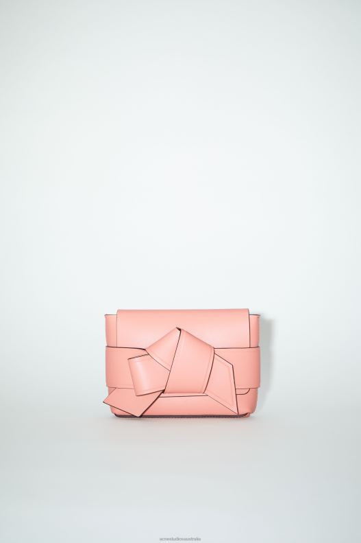 Musubi mini crossbody bag Salmon Pink Acne Studios R66LJ865 Accessories