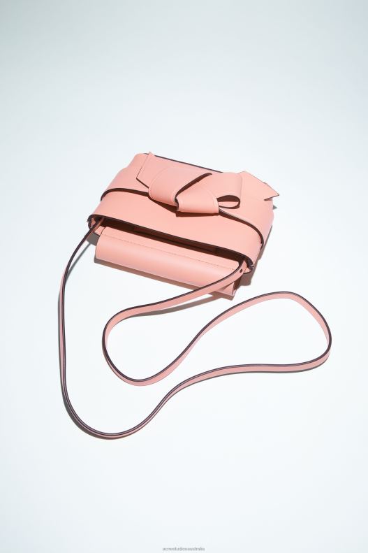 Musubi mini crossbody bag Salmon Pink Acne Studios R66LJ865 Accessories