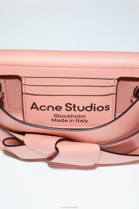 Musubi mini crossbody bag Salmon Pink Acne Studios R66LJ865 Accessories