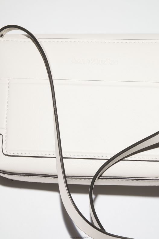 Musubi mini crossbody bag White/Black Acne Studios R66LJ826 Accessories