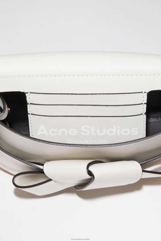 Musubi mini crossbody bag White/Black Acne Studios R66LJ826 Accessories