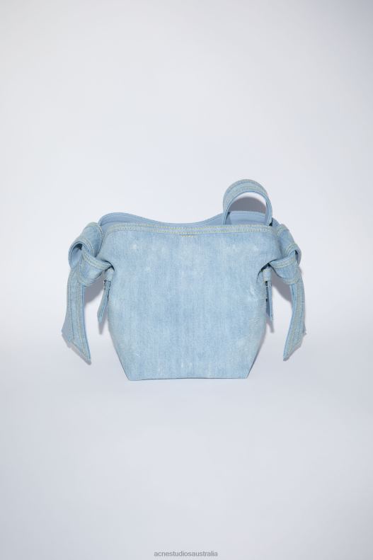 Musubi mini shoulder bag Light Blue Acne Studios R66LJ768 Accessories