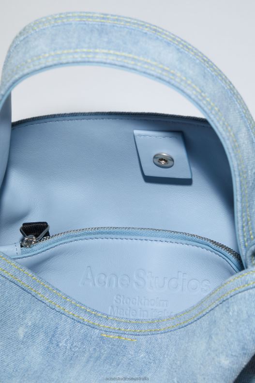 Musubi mini shoulder bag Light Blue Acne Studios R66LJ768 Accessories