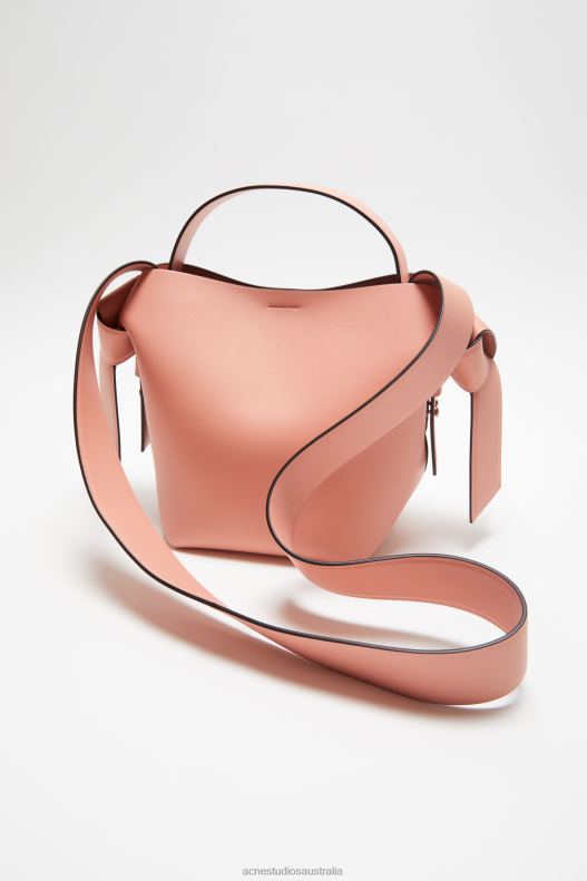 Musubi mini shoulder bag Salmon Pink Acne Studios R66LJ858 Accessories