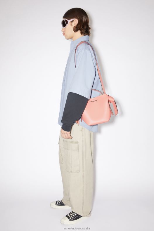 Musubi mini shoulder bag Salmon Pink Acne Studios R66LJ866 Accessories