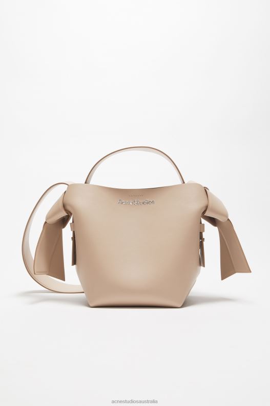 Musubi mini shoulder bag Taupe Beige Acne Studios R66LJ461 Accessories