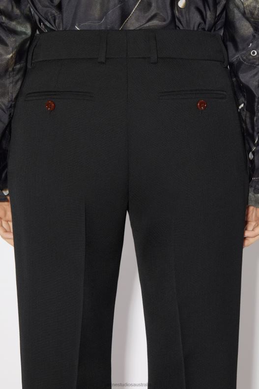 Narrow tailored trousers Black Acne Studios R66LJ330 Apparel