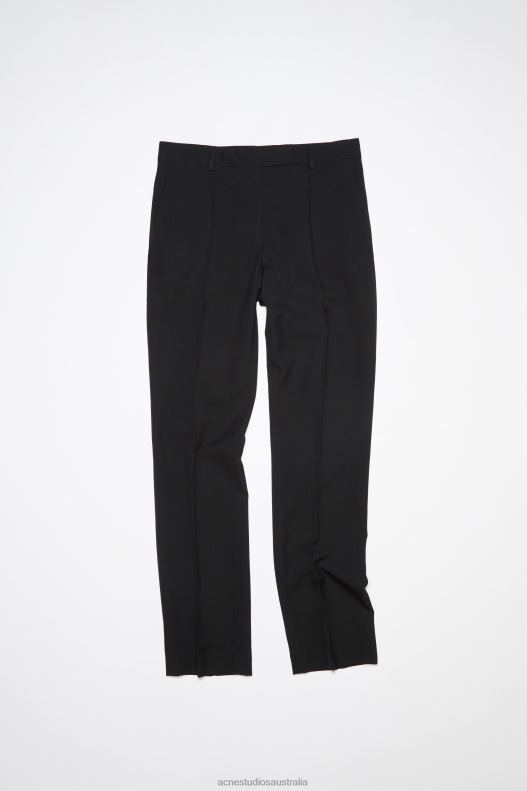 Narrow tailored trousers Black Acne Studios R66LJ330 Apparel