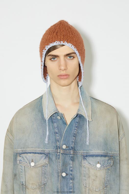 Oversized fit denim jacket Light Blue Acne Studios R66LJ916 Apparel