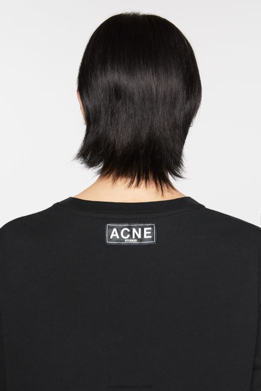 Printed t-shirt Black Acne Studios R66LJ1086 Apparel