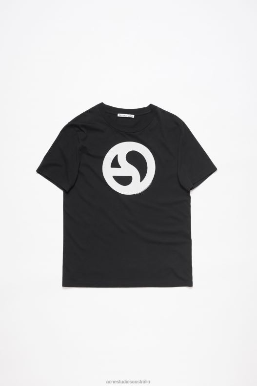 Printed t-shirt Black Acne Studios R66LJ1086 Apparel