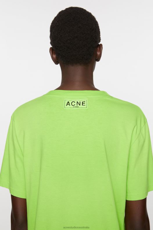 Printed t-shirt Sharp Green Acne Studios R66LJ361 Apparel