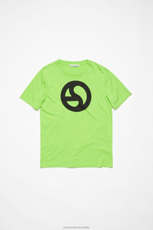 Printed t-shirt Sharp Green Acne Studios R66LJ361 Apparel