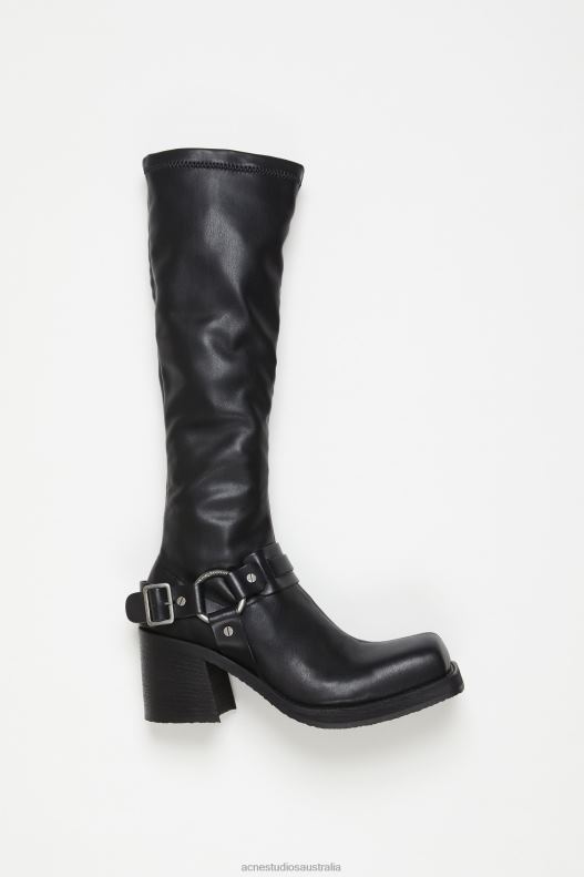 Pull-on buckle boots Black Acne Studios R66LJ443 Footwear