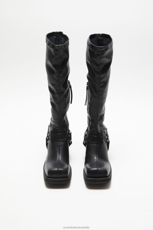 Pull-on buckle boots Black Acne Studios R66LJ443 Footwear