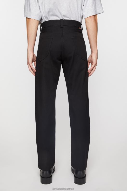 Regular fit jeans - 1950 All Black Acne Studios R66LJ1203 Apparel